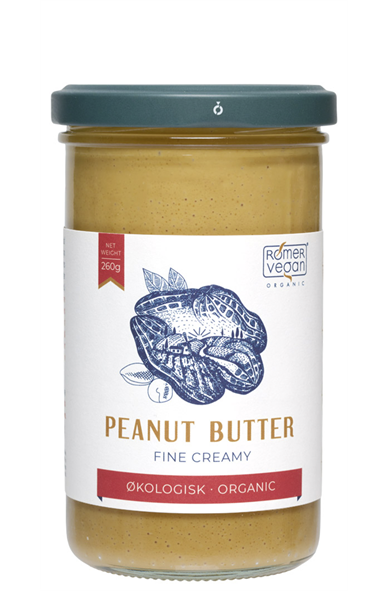 Peanutbutter Creamy 260 g. økologisk GLF